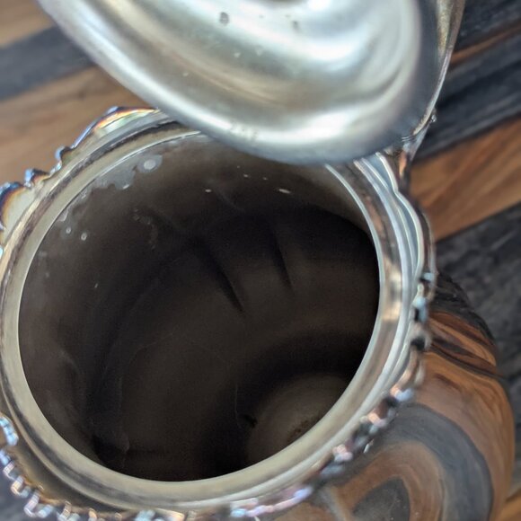 Vintage Baroque by Wallace Silver Plate Tea Pot - Picture 6 of 11